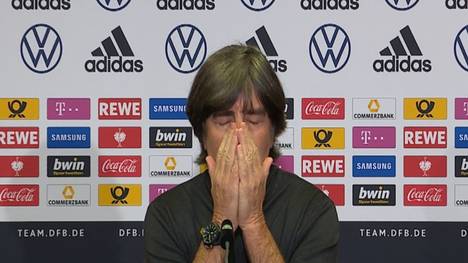 Nach dem dritten Unentschieden in Folge scheint auch die Geduld von Bundestrainer Jogi Löw langsam zu Ende zu gehen - schamlos spricht er von den Problemen seines Nationalteams. 