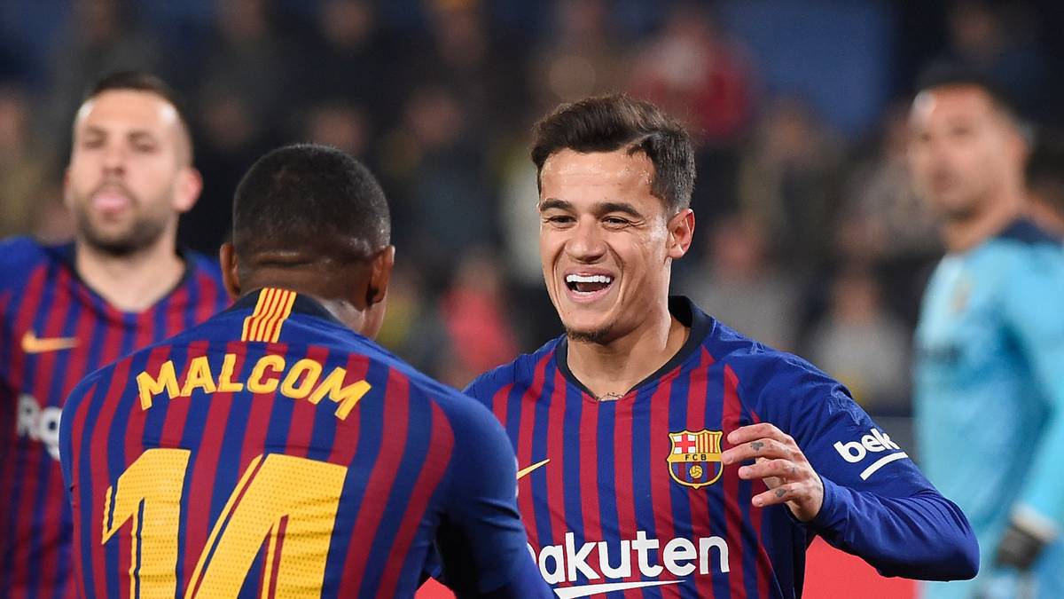 PHILIPPE COUTINHO: Der Brasilianer soll unzufrieden mit seinen Einsatzzeiten sein, gilt als zu teuer und steht wegen seiner Leistungen in der Kritik. Aber: In 43 Pflichtspielen stand Coutinho auf dem Feld - häufiger als Messi (39)