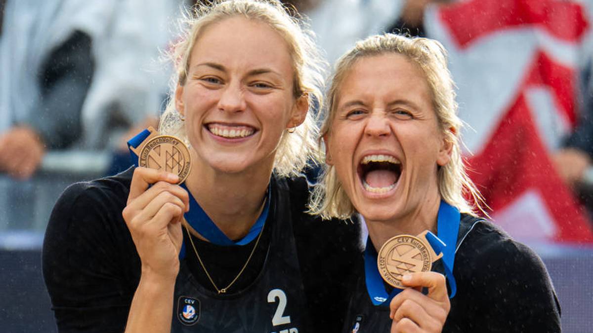 Beachvolleyball-Duo gewinnt EM-Bronze