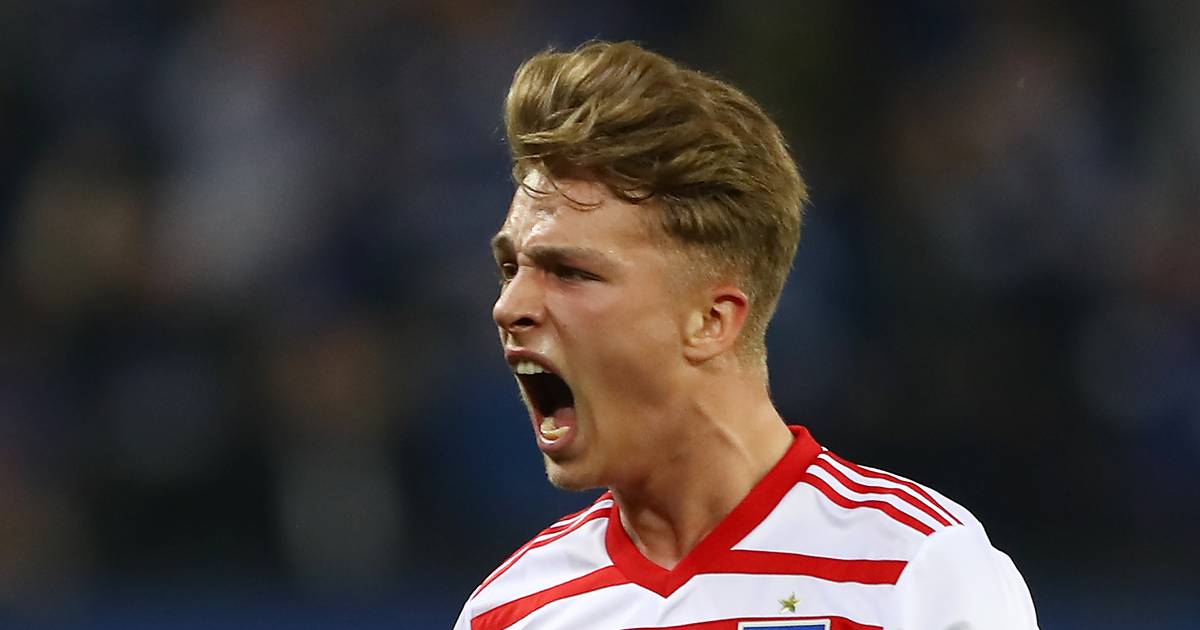 Jann-Fiete Arp vom HSV vor dem Wechsel zum FC Bayern München