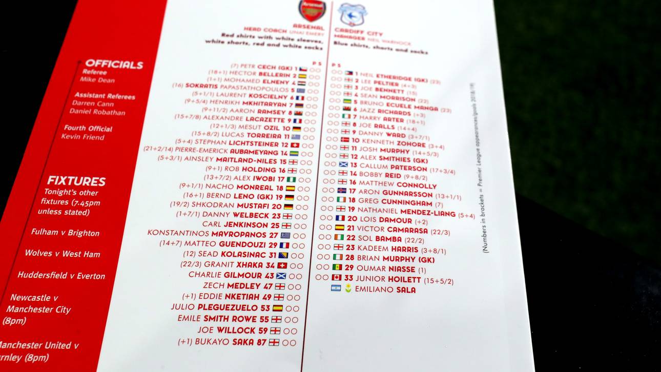 Premier-League-Klubs gedenken Sala