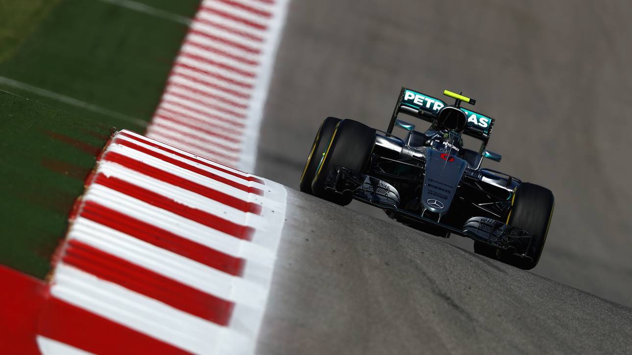 Rosberg startet stark in USA-GP