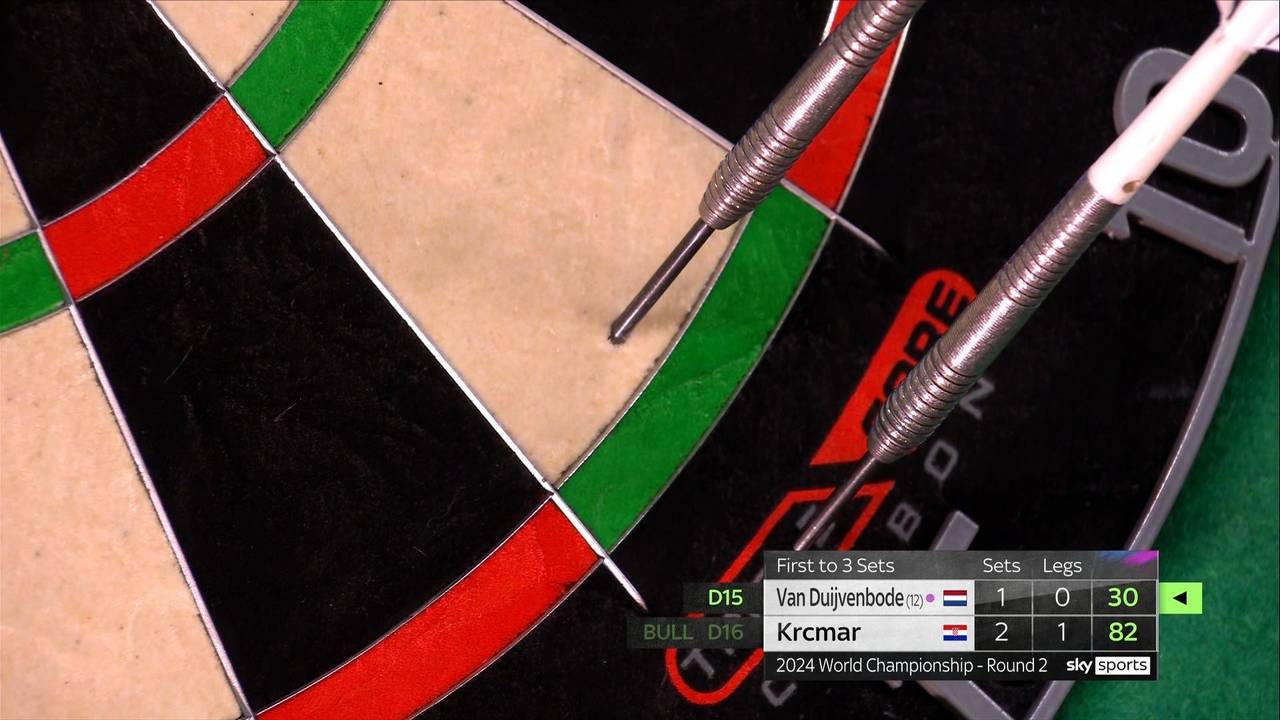 Darts WM 2024: Boris Krcmar wirft Sorgenkind Dirk van Duijvenbode raus