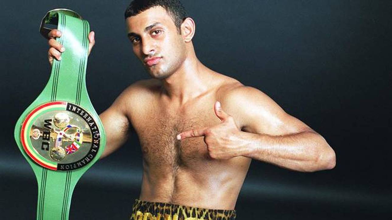 Prince Naseem Hamed im Jahr 1995