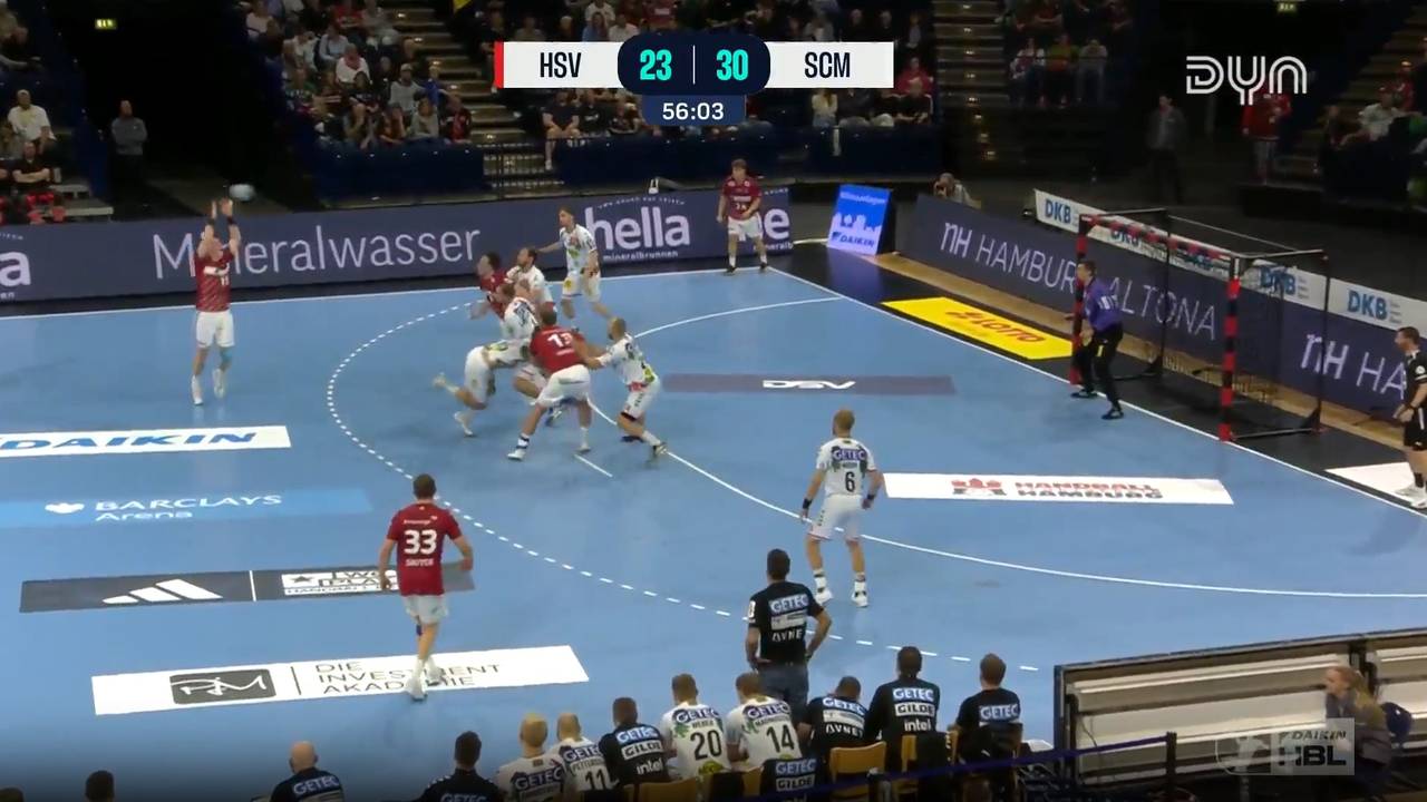 HSV Hamburg - SC Magdeburg | HBL-Highlights im Video