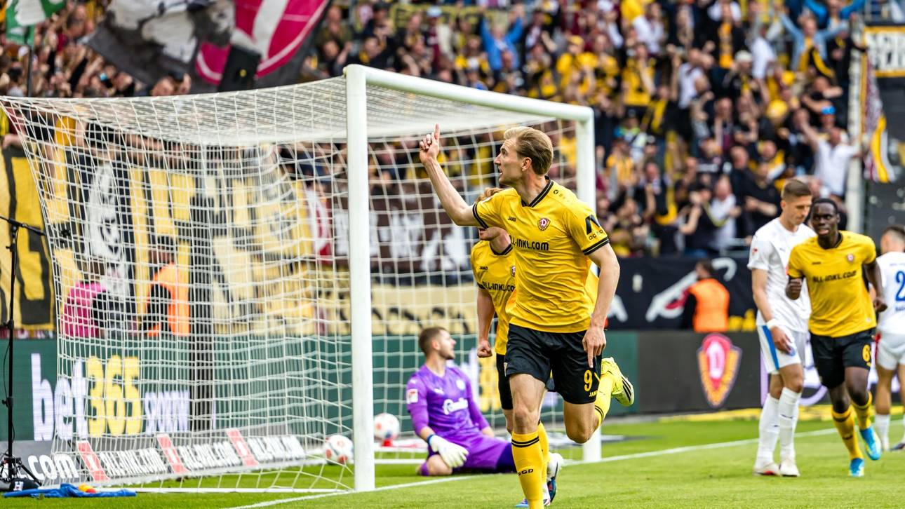 Dresden belohnt sich mit Klassenerhalt