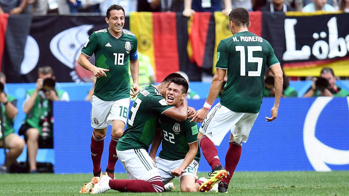 Hirving Lozano schoss 2018 den Siegtreffer