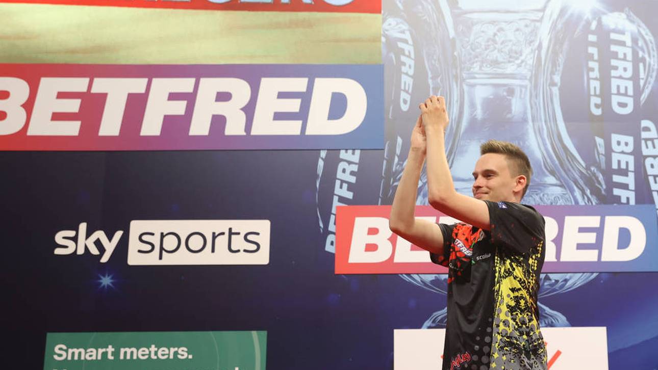 Ricardo Pietreczko ist bei den Darts: Players Championship 33 in Wigan dabei