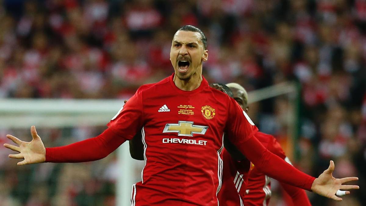 PLATZ 7: Zlatan Ibrahimovic, Manchester United, 25,1 Millionen Euro