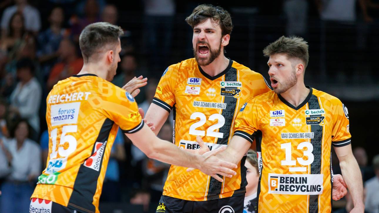 Volleys mit Meister-Matchball