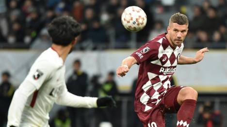 Lukas Podolski denkt noch nicht ans Karriereende