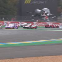 Crash in Runde sieben: Hier kracht es erstmals in Le Mans