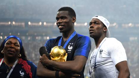 German third division club KFC Uerdingen have decided not to sign Mathias Pogba(r.), the brother of Paul Pogba (l.)