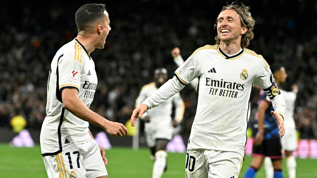 Geniestreich! Modric erlöst Real
