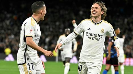 Geniestreich von Modric (r.) bringt Real den Sieg