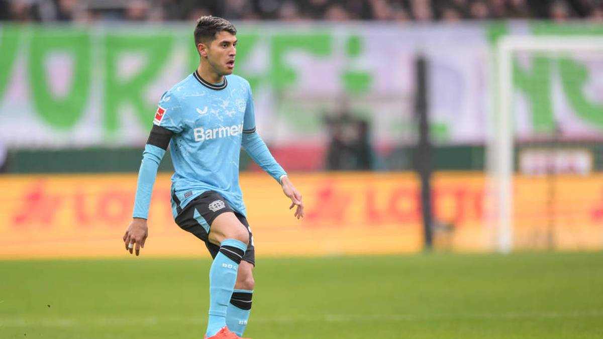 Herber Dämpfer für Bayer Leverkusen: Der Spitzenreiter muss im Titelrennen vorerst auf argentinische Fußball-Weltmeister Exequiel Palacios verzichten.