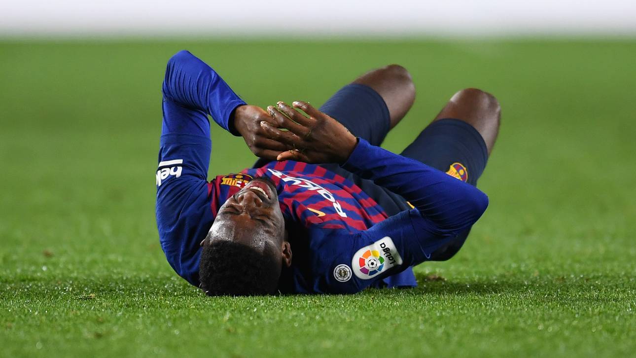 Dembele fehlt Barca gegen United