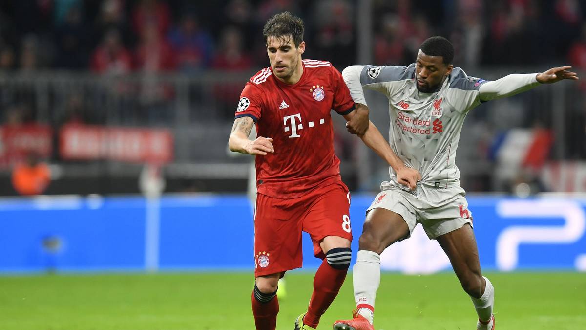 GEORGINIO WIJNALDUM: Der torgefährliche Niederländer kommt im ersten Abschnitt wenig zur Geltung. Viele der Bayern-Angriffe starten über seinen Mittelfeld-Korridor. SPORT1-Note: 4