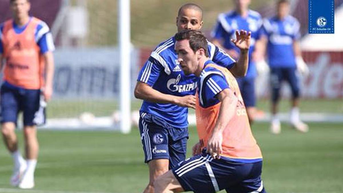 Anschließend darf er sich dann wieder mit Ball beweisen (Copyright: twitter@s04)