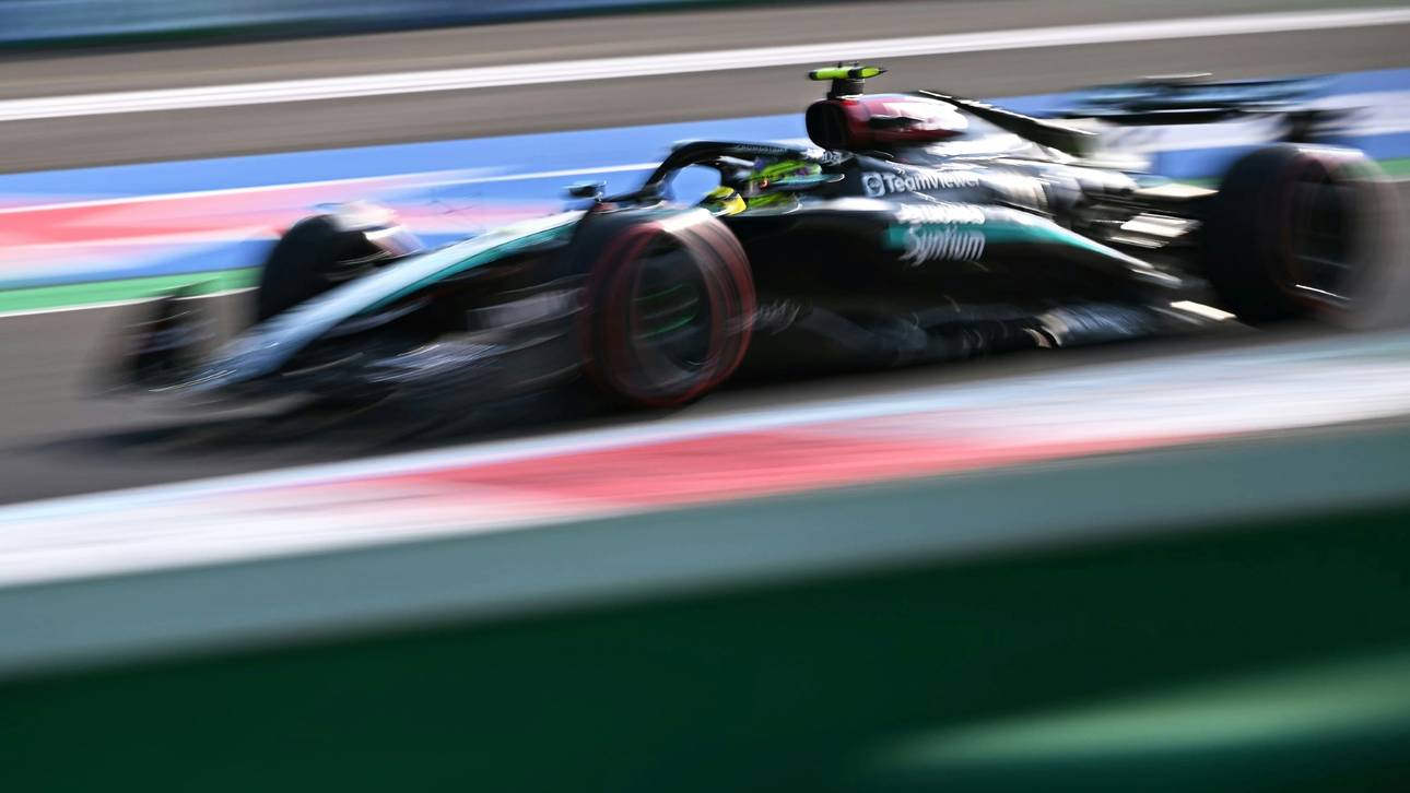 Hamilton stark, Verstappen weit zurück