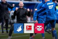 Die TSG Hoffenheim holt dreimal einen Rückstand auf und feiert damit eine gelungene Premiere mit dem neuen Trainer.