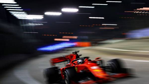 Sebastian Vettel durfte sich in Singapur über den Sieg freuen