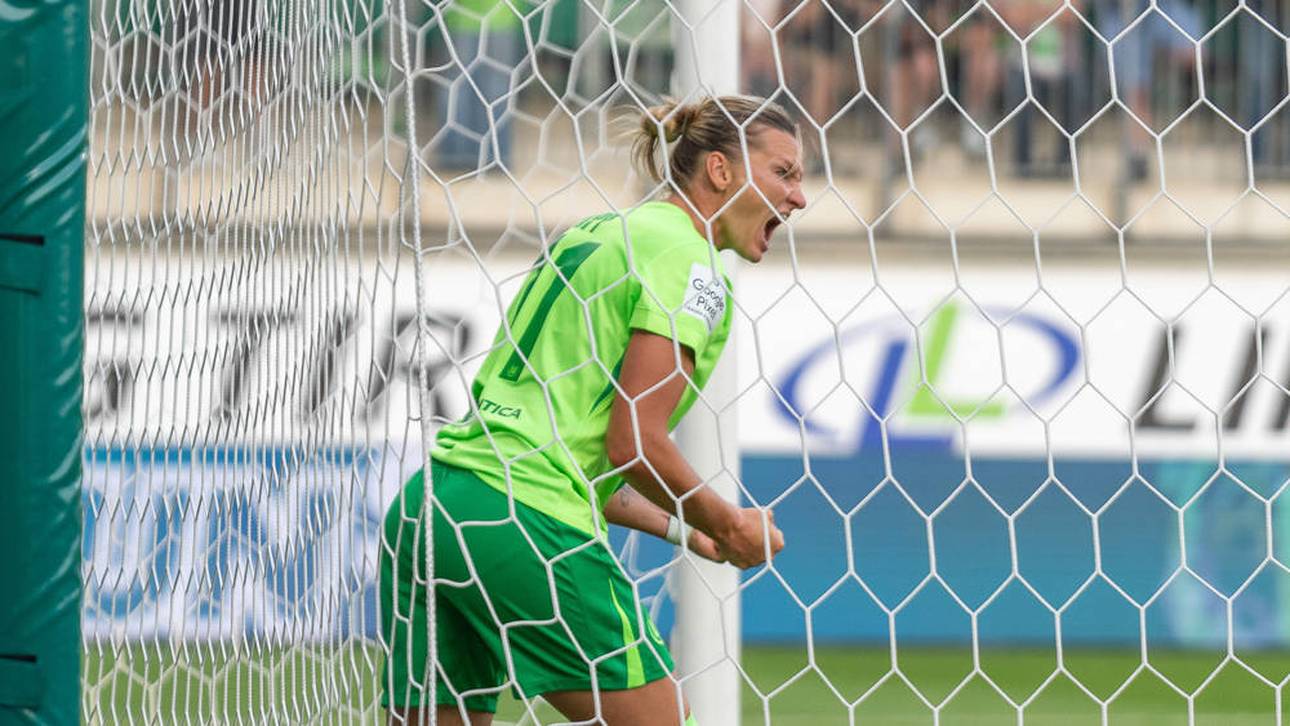 Alexandra Popp erzielte das 3:3 - allerdings hätte der Treffer nicht zählen dürfen