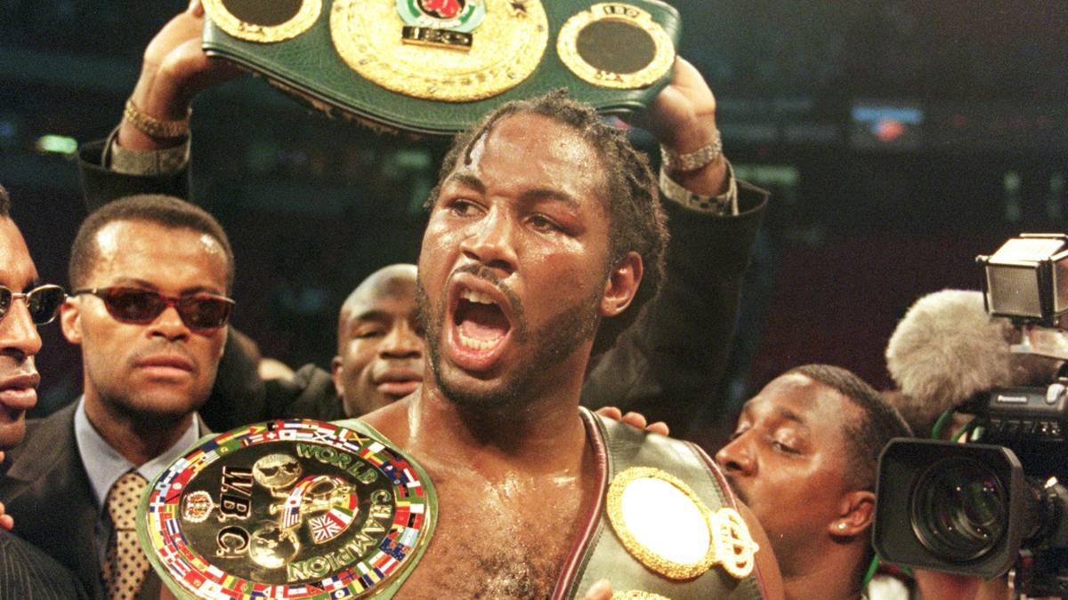PLATZ 14 - LENNOX LEWIS: Joshuas Landsmann war in den 90er- und frühen 2000er-Jahren für eine Weile das Maß der Dinge in seiner Gewichtsklasse