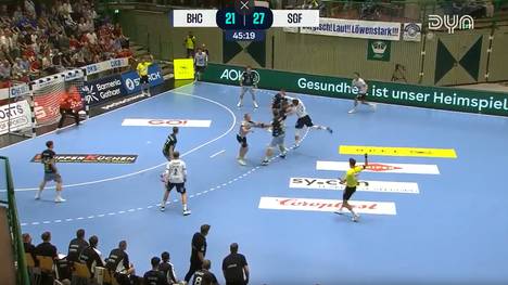 Bergischer HC -  SG Flensburg-Handewitt aus der Handball-Bundesliga im Video.