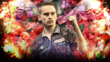 Ricardo Pietreczko hat sein Auftaktmatch gegen Mikuru Suzuki souverän mit 3:0 gewonnen und bewiesen, dass er dem Ally Pally standhalten kann.