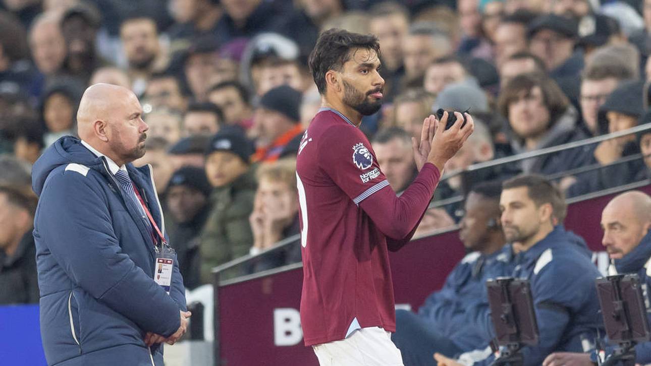 Lucas Paquetá verlässt den Platz