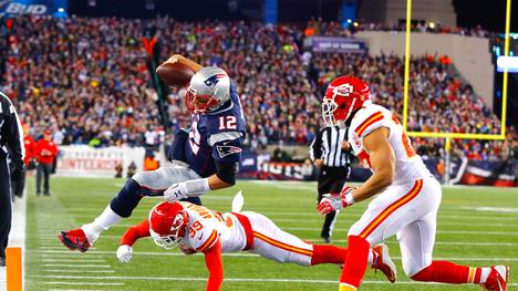 Tom Brady trifft zum Auftakt der NFL-Saison mit seinen New England Patriots auf die Kansas City Chiefs