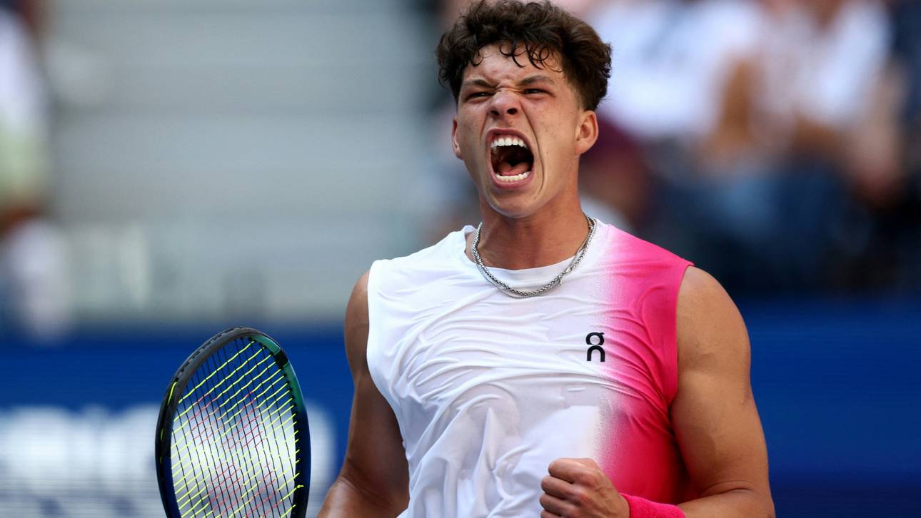 US-Amerikaner mit irrem Aufschlag