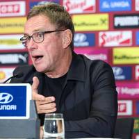 Vor der EM-Quali gegen Belgien ist Österreichs Nationaltrainer Ralf Rangnick fassungslos über die Trainingsbedingungen in Wien - und stellt Forderungen. Auch sonst gibt es bei Austria schlechte Nachrichten. 