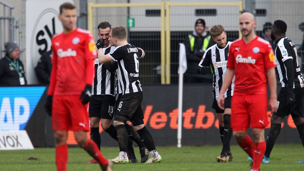 Sandhausen stoppt Kieler Höhenflug