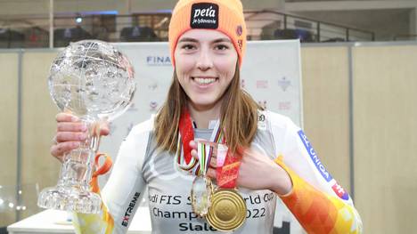 Petra Vlhova gewann 2022 Olympia-Gold im Slalom