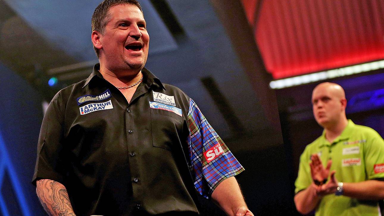 Anderson entthront van Gerwen in Dubai