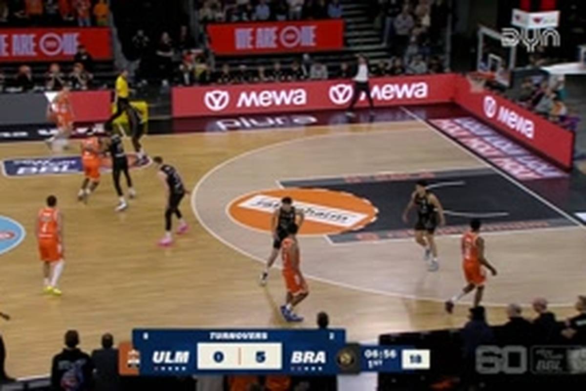 Spiel Highlights zu ratiopharm ulm - Basketball Löwen Braunschweig