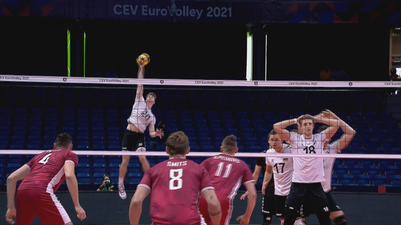 Volleyball Europameisterschaft: Grozer-Ersatz überragt bei Arbeitssieg