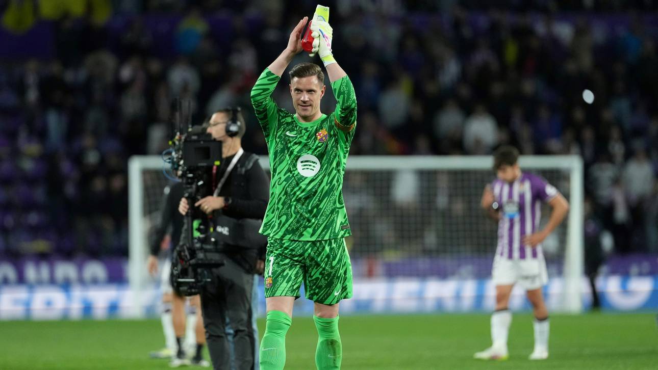 Nach Comeback: Keeper ter Stegen rückt wieder auf die Bank