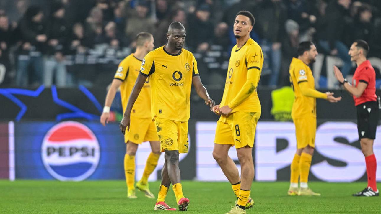 Felix Nmecha (r.) wird von den TV-Experten Lothar Matthäus und Dietmar Hamann überschwenglich gelobt