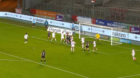 Die Frauen von RB Leipzig kassieren im Montagsspiel einen Dämpfer bei der SGS Essen und haben bei einer Doppel-Chance sogar noch Glück.