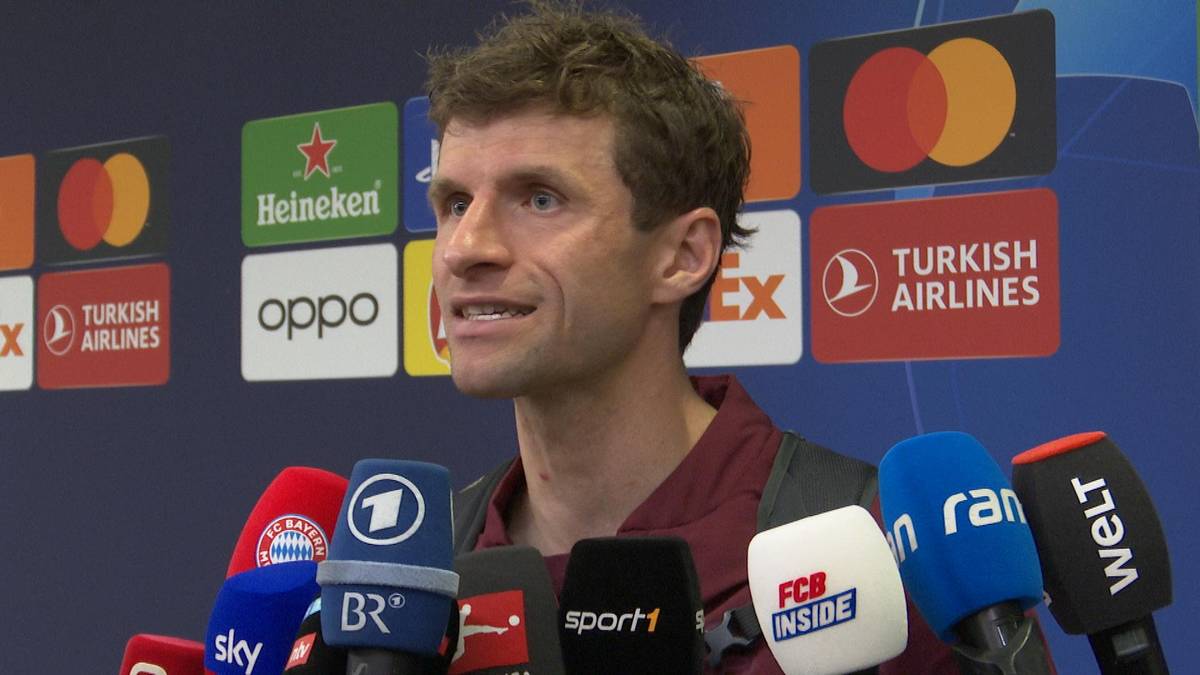 El Bayern jugará el partido de vuelta en Madrid con empate 2-2.  Thomas Müller se critica y explica lo que espera de la segunda parte del duelo.