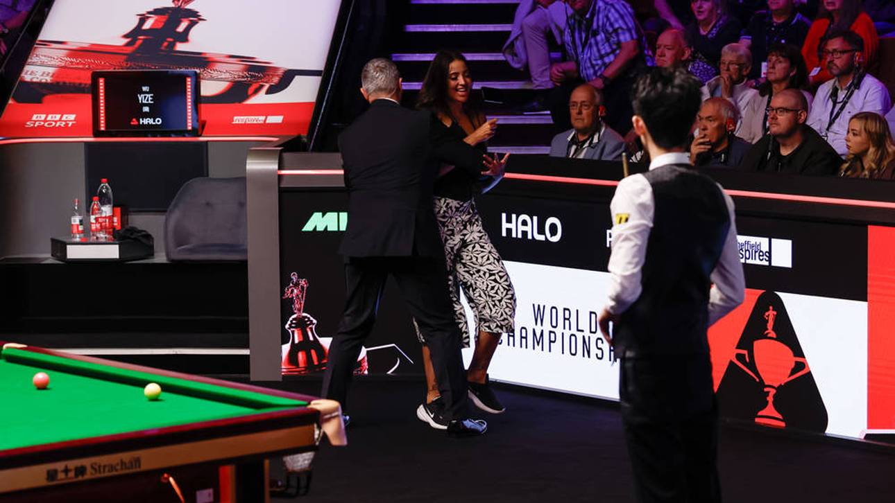 Aufreger-Szene bei Snooker-WM