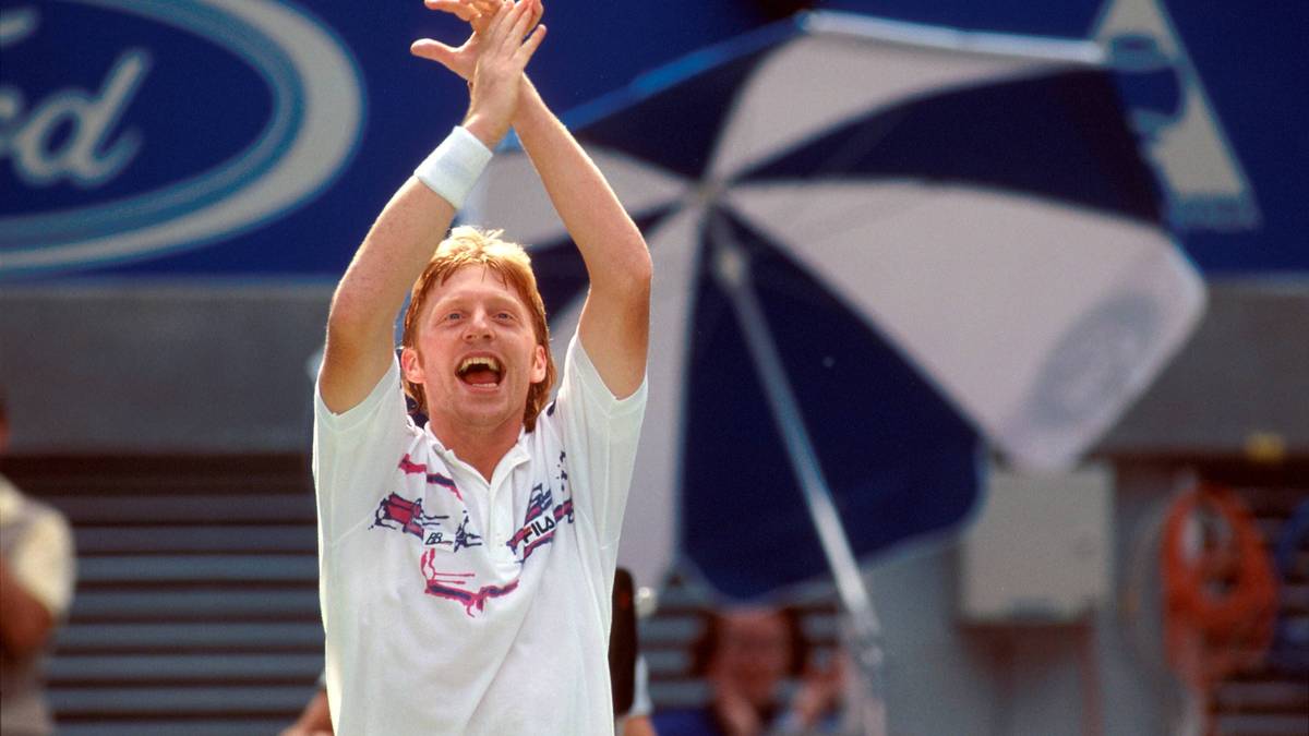 Beckers Trostpflaster: Er ist in diesem Jahr für zwölf Wochen die Nummer eins der Weltrangliste. Auch wegen seines erstmaligen Sieges bei den Australian Open. Nach verlorenem ersten Satz dominiert er Finalgegner Ivan Lendl und siegt in vier Sätzen