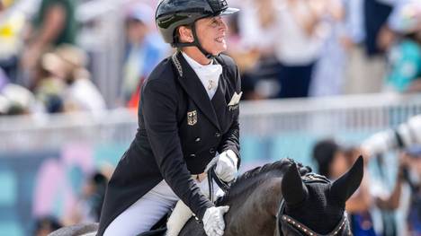 Isabell Werth holte mit der Mannschaft am Samstag Gold in der Dressur