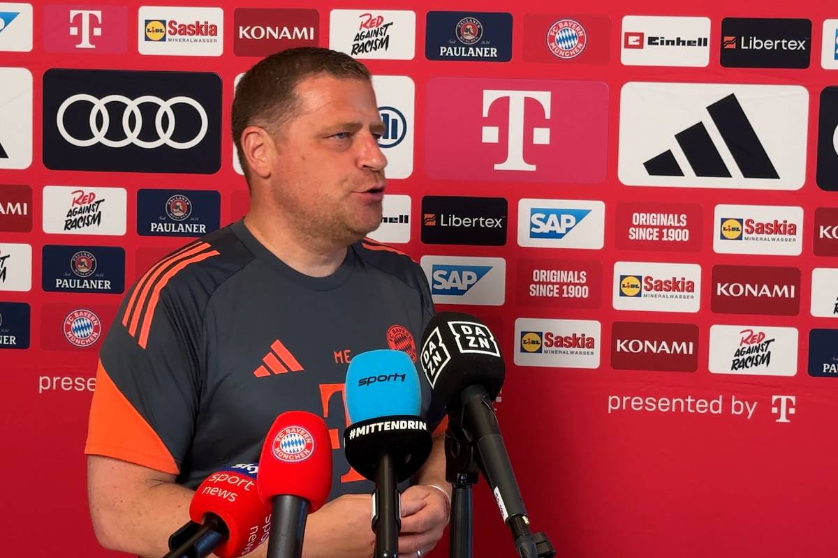 Bayerns Sportvorstand Max Eberl hat sich bei der Klub-WM zu Mathys Tel geäußert, der nicht Teil des Kaders ist.