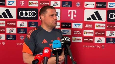 Bayerns Sportvorstand Max Eberl hat sich bei der Klub-WM zu Mathys Tel geäußert, der nicht Teil des Kaders ist.
