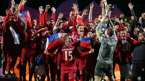 Serbien hatte das Finale der U20-WM nach Verlängerung gegen Brasilien gewonnen