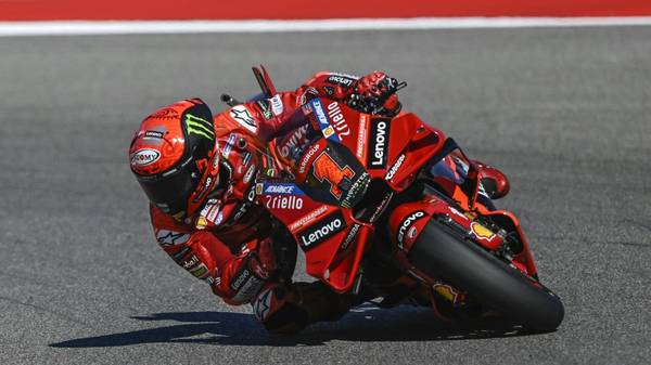 MotoGP: Bagnaia gewinnt vor Marquez